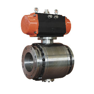 Vanne à boisseau sphérique - RP-500Y - ROPO GmbH - pneumatique / électrique / de contrôle