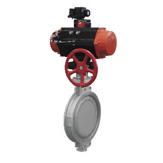Vanne papillon - RP-930 - ROPO GmbH - avec volant / pneumatique / électrique