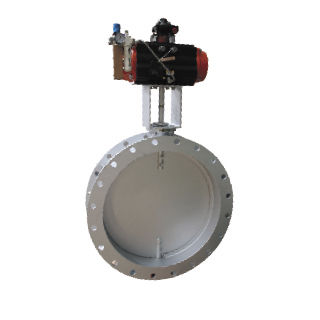 Vanne papillon - RP-980  - ROPO GmbH - manuelle / pneumatique / électrique