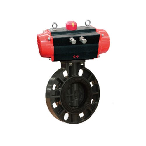 Vanne papillon - RP-600  - ROPO GmbH - pneumatique / à régulation de débit / pour huile