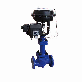 Vanne à soupape - RPV2 - ROPO GmbH - pneumatique / électrique / de régulation