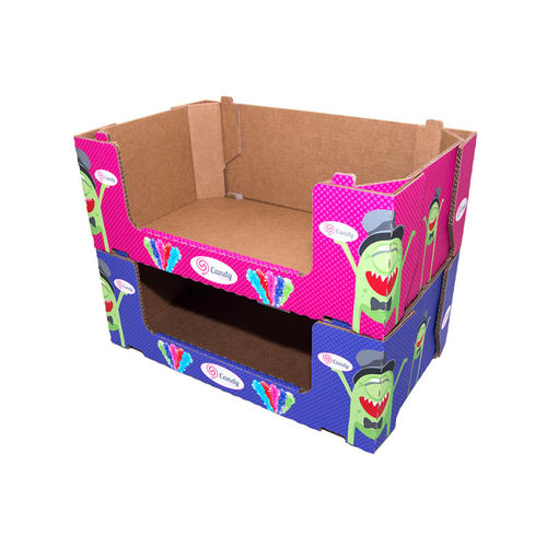 Emballage en carton - Delkor Systems, Inc - d'empilage