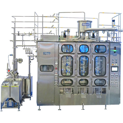 Remplisseuse / scelleuse automatique - G8 - ADIPACK LTDA - linéaire / de liquides / pour l'industrie agroalimentaire
