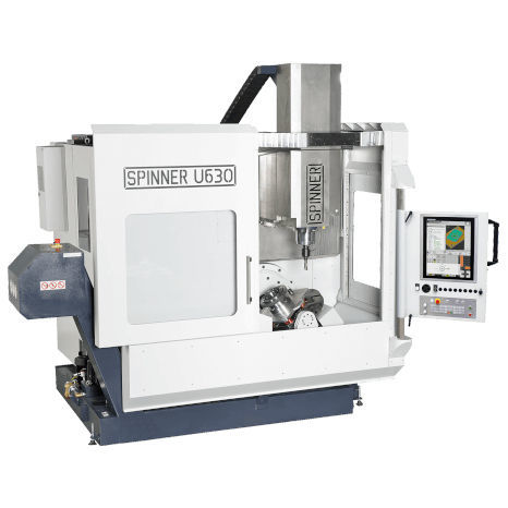 Centre d'usinage CNC 5 axes - U5 series - SPINNER Werkzeugmaschinenfabrik GmbH - universel / avec table rotative / BT 40