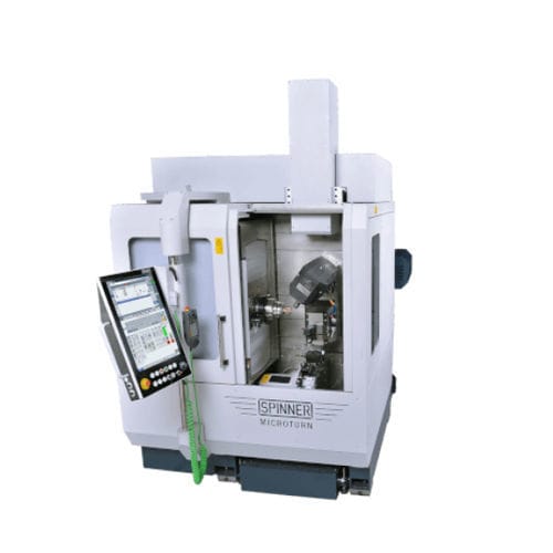 Centre de tournage-fraisage CNC - MICROTURN LTB - SPINNER Werkzeugmaschinenfabrik GmbH - horizontal / 5 axes / à broche