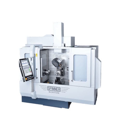 Centre de tournage-fraisage CNC - MICROTURN LTBS - SPINNER Werkzeugmaschinenfabrik GmbH - universel / 5 axes / à deux broches