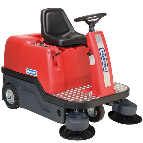 Balayeuse aspiratrice autoportée - KS1100 B - Cleanfix Reinigungssysteme AG - à batterie / d'intérieur / compacte