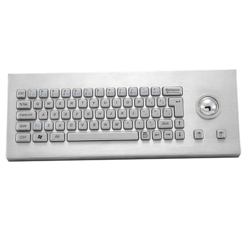 Clavier de bureau - KY-PC-H-Desk - Shenzhen KEYU Co., Ltd  - à touches mécaniques / 65 touches / avec trackball