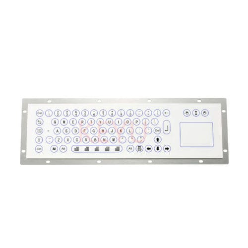 Clavier médical - KY-UT385 - Shenzhen KEYU Co., Ltd  - encastrable / à touches mécaniques / 3 touches de souris