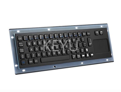 Clavier encastrable - KY-PC-NT-BL - Shenzhen KEYU Co., Ltd  - à touches mécaniques / 2 touches de souris / avec pavé tactile