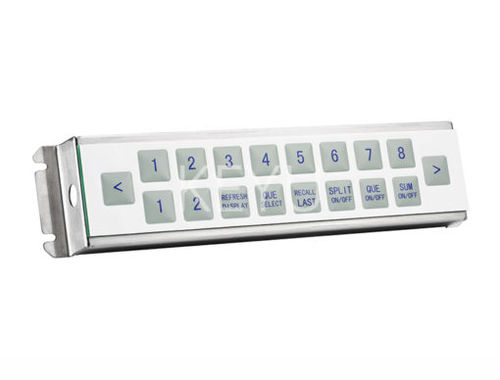 Clavier numérique 18-touches - KY2060B - Shenzhen KEYU Co., Ltd  - encastrable / à membrane / RS-232