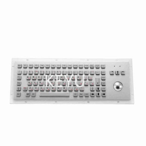 Clavier industriel - KY-PC-F2-H - Shenzhen KEYU Co., Ltd  - encastrable / à touches mécaniques / 3 touches de souris