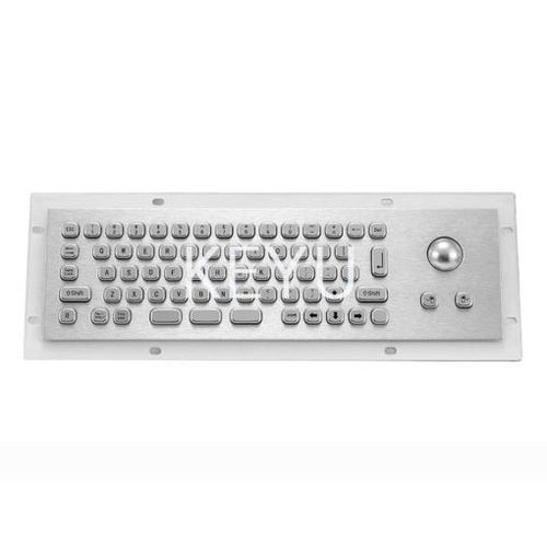 Clavier encastrable - KY-PC-MINI-T - Shenzhen KEYU Co., Ltd  - à touches mécaniques / 2 touches de souris / avec trackball
