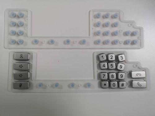 Clavier numérique 18-touches - G130 - Shenzhen KEYU Co., Ltd  - encastrable / en caoutchouc silicone / étanche