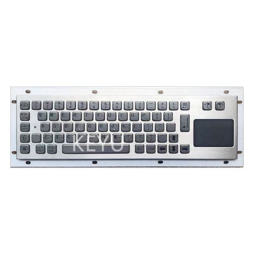 Clavier encastrable - KY-PC-NT4-BR - Shenzhen KEYU Co., Ltd  - à touches mécaniques / 2 touches de souris / 67 touches