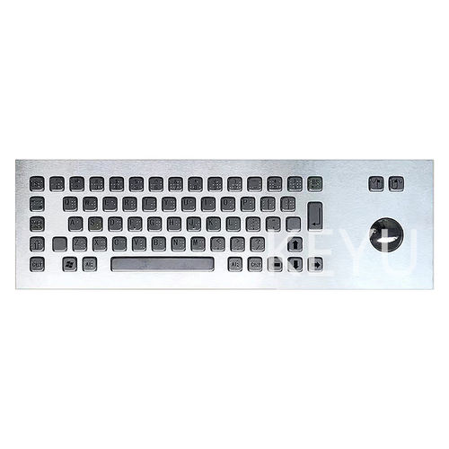 Clavier encastrable - KY-PC-I -BR - Shenzhen KEYU Co., Ltd  - à touches mécaniques / 2 touches de souris / 66 touches