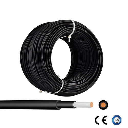 Câble électrique d'alimentation - PV1-F - SHANGHAI ANSON ELECTRIC TECHNOLOGY CO.,LTD - DIN / isolé / en cuivre
