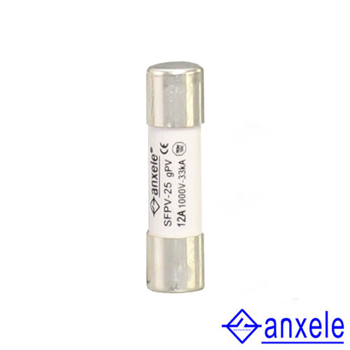 Fusible cylindrique - SFPV-25 - SHANGHAI ANSON ELECTRIC TECHNOLOGY CO.,LTD - action rapide / DC / pour applications photovoltaïques
