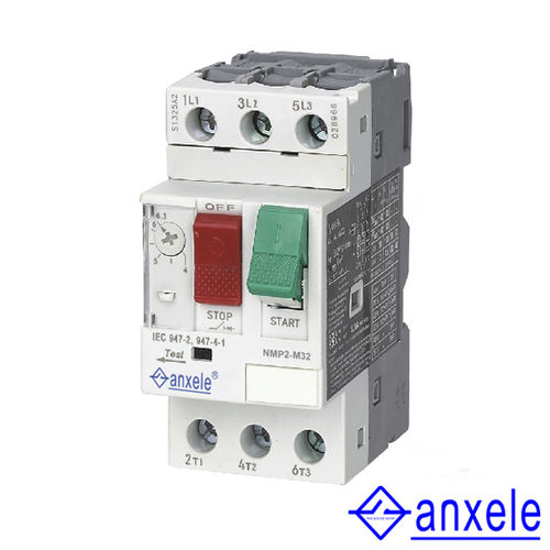 Disjoncteur avec actionneur à ressort - NMP2-M32 - SHANGHAI ANSON ELECTRIC TECHNOLOGY CO.,LTD - contre les courts-circuits / pour surcharge / triphasé