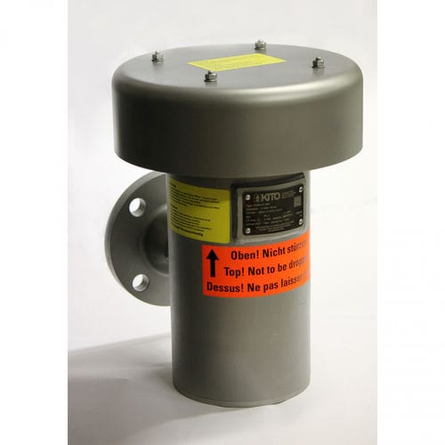 Soupape de décharge pour réservoir - VD/AE-...-IIB3 - KITO Armaturen GmbH - à bride / pour fluide
