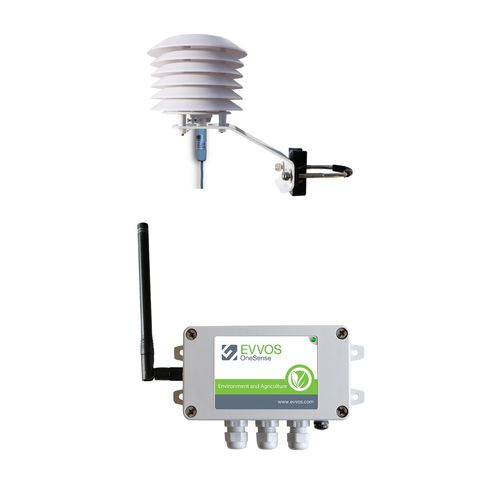 Station météorologique à liaison sans fil - B-SRX-ESW-1  - EVVOS - pour centrale solaire / portable / de surveillance