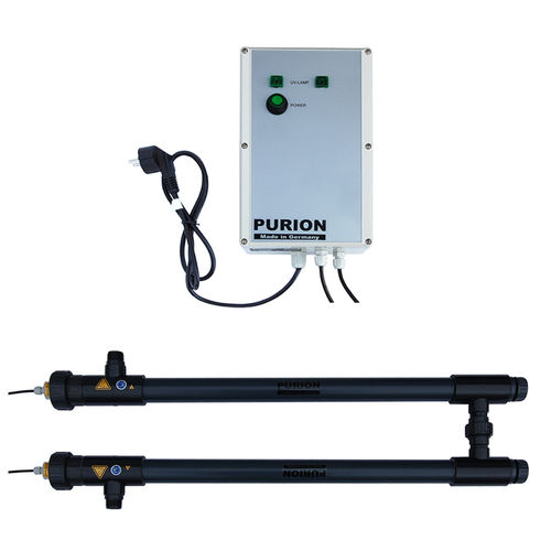 Unité de désinfection par UV - PURION&reg; 2500 DUAL 36 W PVC-U - PURION GmbH - d'eau