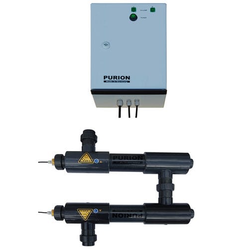 Unité de désinfection par UV - PURION 2001 DUAL PVC-U - PURION GmbH - d'eau