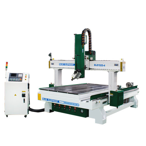 Détoureuse CNC - ELECNC-1325-4 - Jinan Blue Elephant CNC Machinery Co.,Ltd - 4 axes / à broche / pour pierre