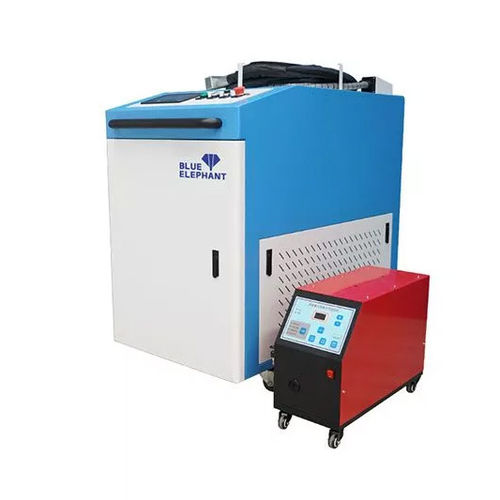 Machine de soudage laser à fibre - ELECNC - Jinan Blue Elephant CNC Machinery Co.,Ltd - automatique / à roulettes / pour aluminium
