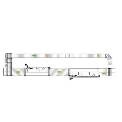 Plaqueuse de chant automatique - Jinan Blue Elephant CNC Machinery Co.,Ltd - avec applicateur de colle