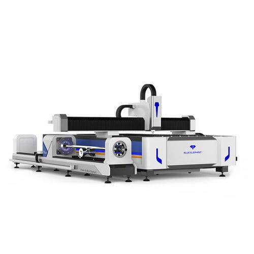 Machine de découpe laser à fibre - ELECNC-1530FT - Jinan Blue Elephant CNC Machinery Co.,Ltd - pour métal / de tôle / de tubes