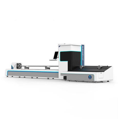 Machine de découpe laser à fibre - ELECNC-6160T - Jinan Blue Elephant CNC Machinery Co.,Ltd - pour métal / de tubes / CNC