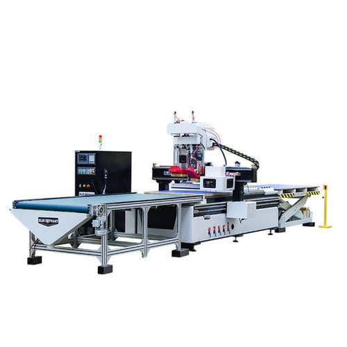 Détoureuse CNC - ELECNC-1325ATC - Jinan Blue Elephant CNC Machinery Co.,Ltd - 3 axes / à broche / pour bois