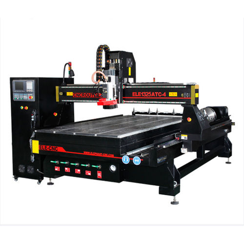 Détoureuse CNC - ELECNC-1325ATC-R - Jinan Blue Elephant CNC Machinery Co.,Ltd - 3 axes / à une broche / pour bois