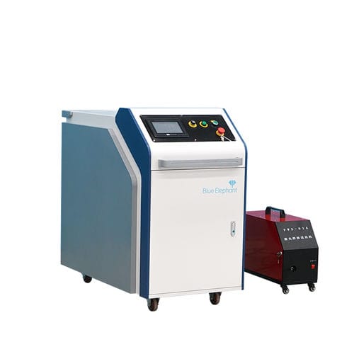 Machine de soudage laser à fibre - ELECNC - Jinan Blue Elephant CNC Machinery Co.,Ltd - automatique / à roulettes / pour aluminium