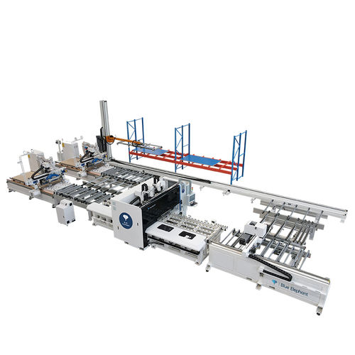 Ligne d'usinage CNC - ET7.2 - Jinan Blue Elephant CNC Machinery Co.,Ltd - pour meuble en bois / perçage / de découpe