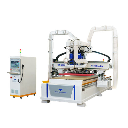 Détoureuse CNC - EK2-1328 - Jinan Blue Elephant CNC Machinery Co.,Ltd - XYZ / à deux têtes / pour bois