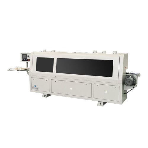 Plaqueuse de chant totalement automatique - E-50J - Jinan Blue Elephant CNC Machinery Co.,Ltd - pour le bois / pour panneaux / de grande cadence