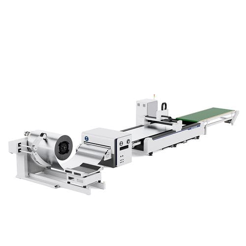 Machine de découpe alimentée par bobine - ELECNC-1530FC - Jinan Blue Elephant CNC Machinery Co.,Ltd - laser à fibre / pour métal / de tôle