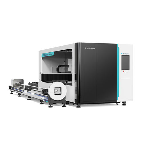 Machine de découpe laser à fibre - 1530SL6T	 - Jinan Blue Elephant CNC Machinery Co.,Ltd - pour métal / de tôle / de tubes
