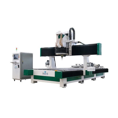 Centre d'usinage 5 axes - EW3-2040 - Jinan Blue Elephant CNC Machinery Co.,Ltd - vertical / pour le bois / pour PVC
