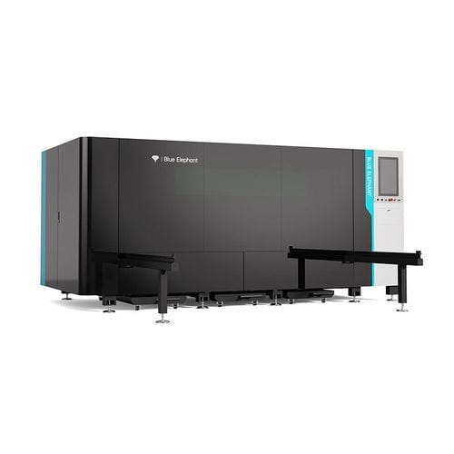 Machine de découpe laser à fibre - 1530Q - Jinan Blue Elephant CNC Machinery Co.,Ltd - pour métal / de tôle / compacte