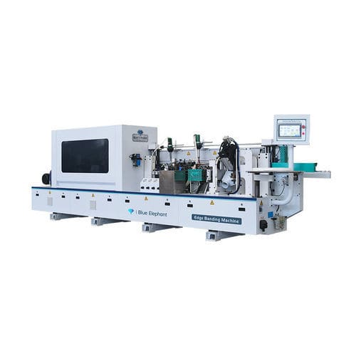 Plaqueuse de chant automatique - E-60C - Jinan Blue Elephant CNC Machinery Co.,Ltd - pour le bois / pour panneaux / pour meuble