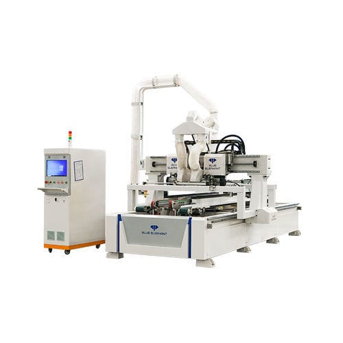 Centre d'usinage CNC 7 axes - EM2.1-1128 - Jinan Blue Elephant CNC Machinery Co.,Ltd - vertical / pour le bois / pour porte