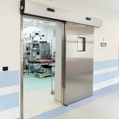 Porte coulissante - iCat® - Rsa kapi LTD - pour l'intérieur / pour applications hygiéniques
