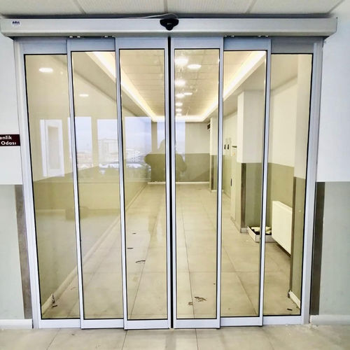 Porte en aluminium anodisé - iCat® A110 T2-T4 - Rsa kapi LTD - pour l'extérieur / pour hôpitaux / de sécurité