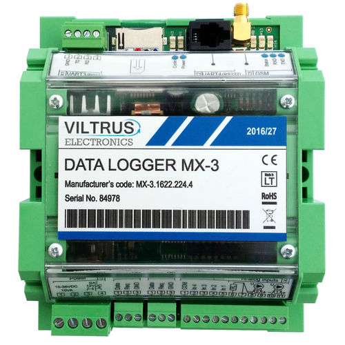 Data logger pour M-bus - MX-3 - JSC Viltrus - Modbus