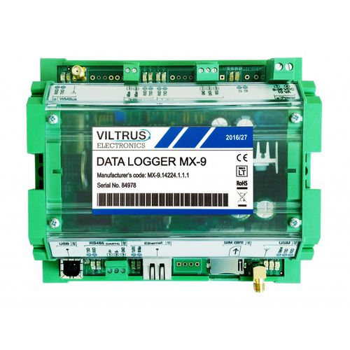 Data logger USB - MX-9  - JSC Viltrus - sans fil / ethernet / Modbus