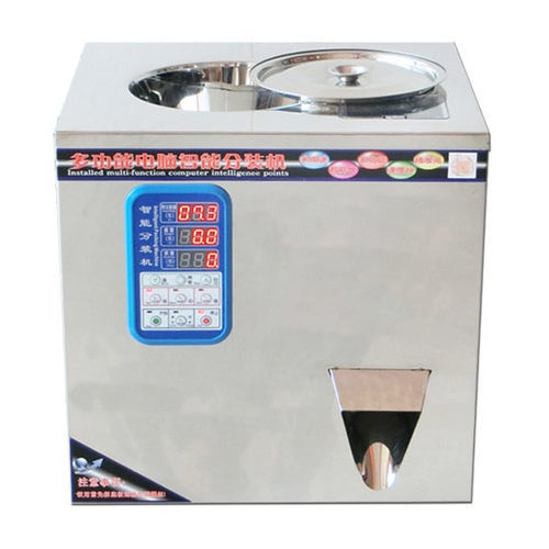Remplisseuse avec alimentateur vibrant - Shandong Dongtai Machinery Manufacturing Co., Ltd. - semi-automatique / multi contenant / pour granules