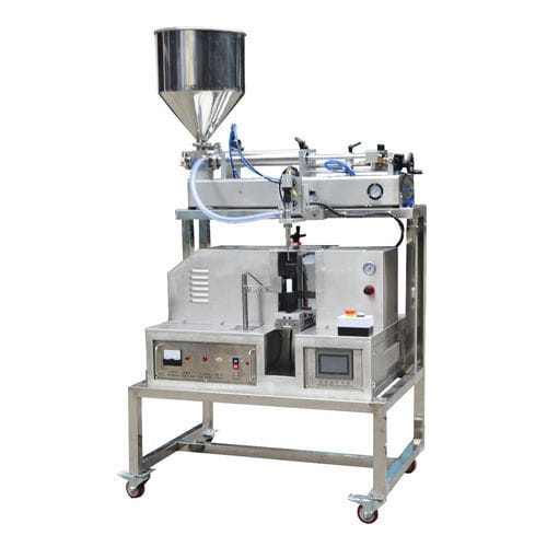 Remplisseuse operculeuse semi-automatique - DTG- SU-1 - Shandong Dongtai Machinery Manufacturing Co., Ltd. - pour tubes / pour produits pâteux / pour l'industrie agroalimentaire